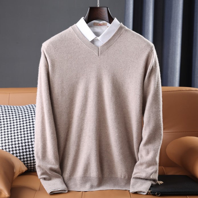 Ultra soft women's V-neck knit pullover. Perfectly fitted for a comfortable and stylish long sleeve look.