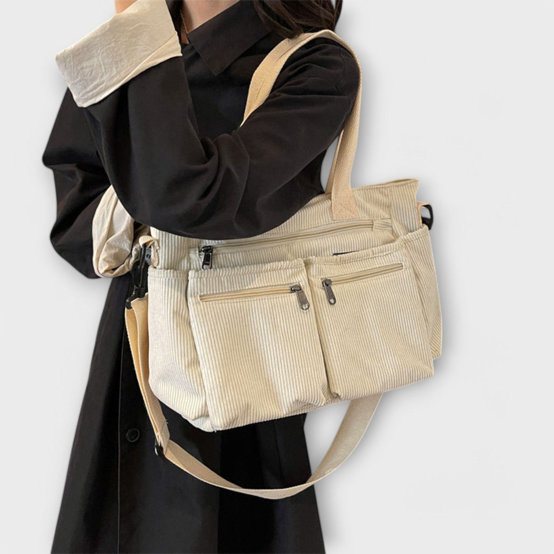Women's versatile tote bag with ample storage, perfect for gym, work, and daily errands