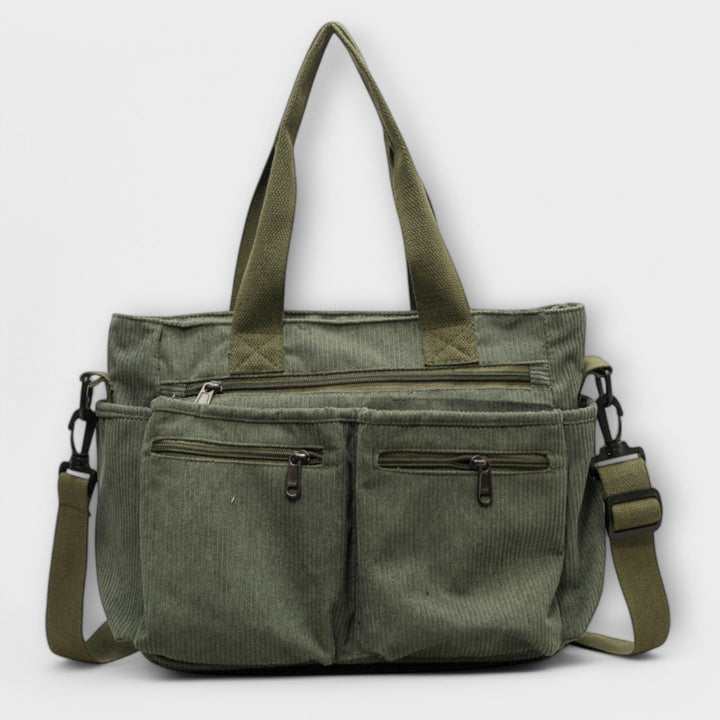 Brown women's versatile tote bag, a stylish and functional option for daily use and travel