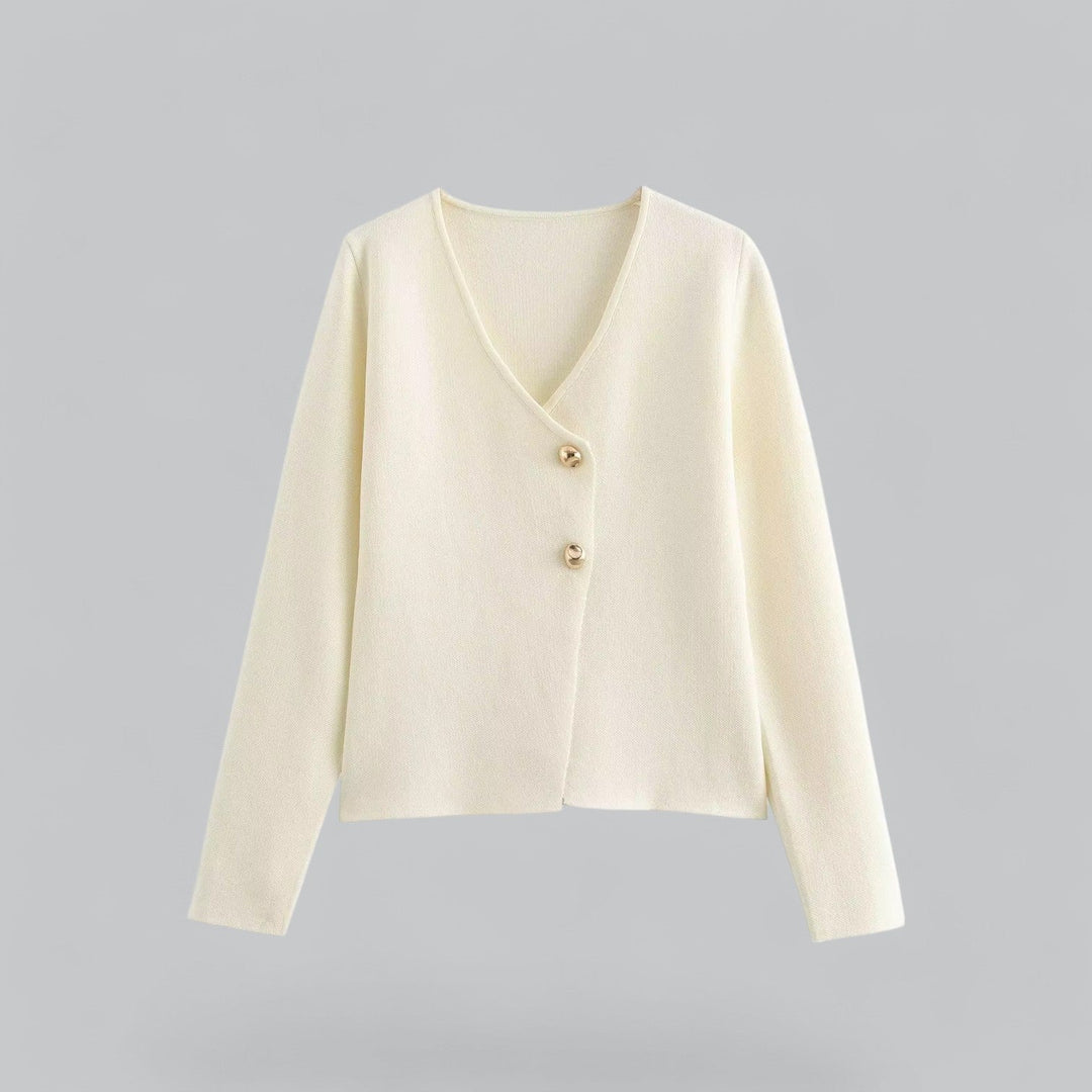 Elegant button cardigan for women, a comfortable and versatile piece for everyday spring and summer wear