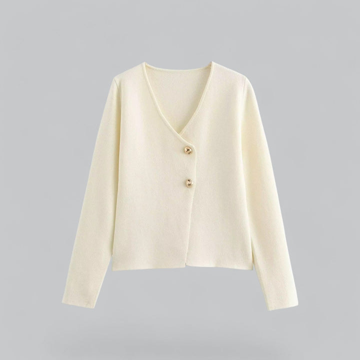 Elegant button cardigan for women, a comfortable and versatile piece for everyday spring and summer wear