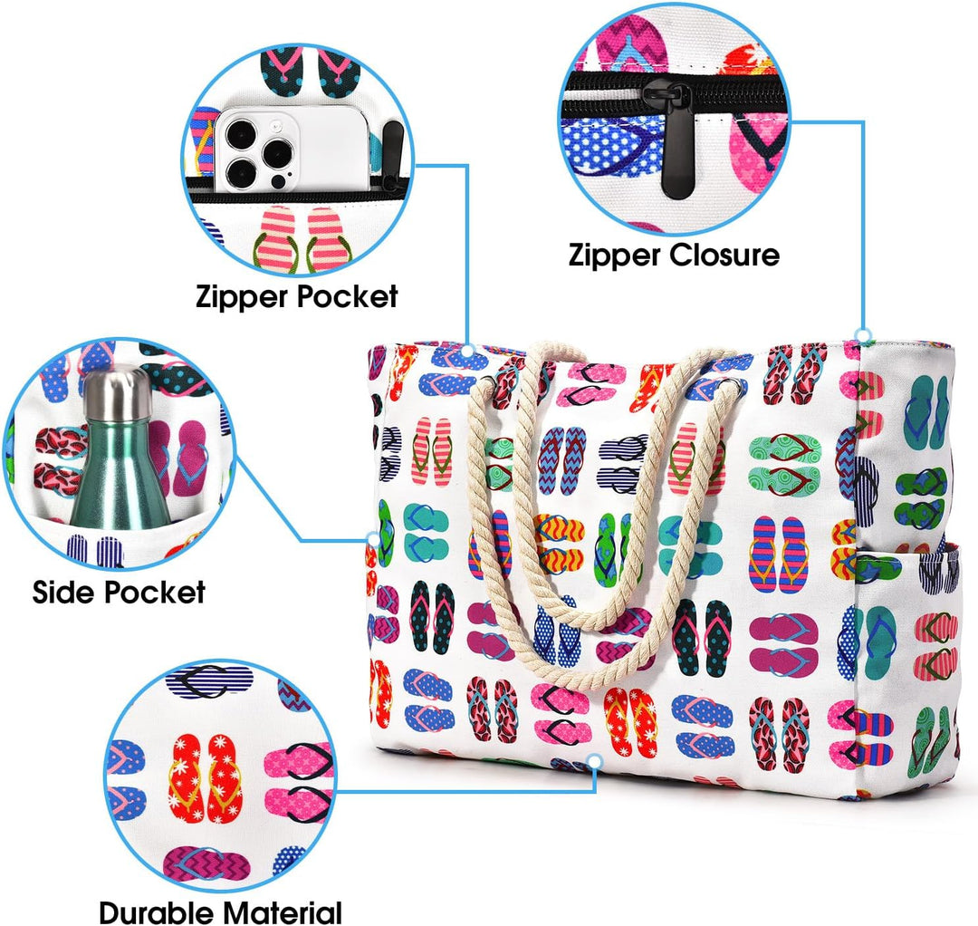 Women's large waterproof travel tote, sandproof & perfect for adventures.