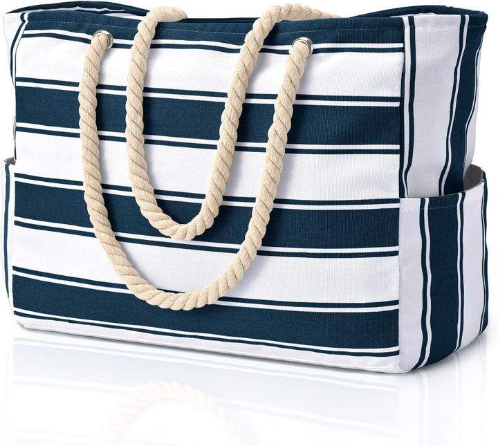 Durable women's waterproof beach tote, built for sand and water.
