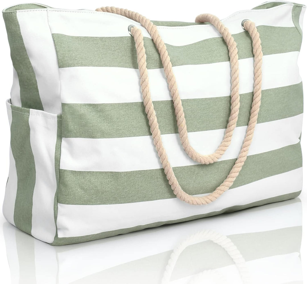 High-quality waterproof oversized beach bag for women, with large capacity.