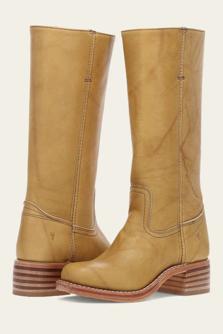 Women's Western Leather Cowboy Boots with intricate stitching and pointed toe, perfect for country style fashion