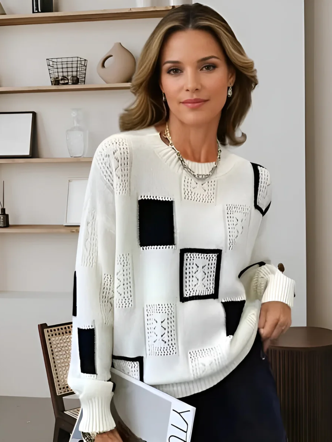 Women's white relaxed fit spring top, comfortable and versatile for casual wear